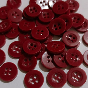 144pc/bgks Kancing Baju Gepeng- Isi 144 pcs kancing Diameter 11 mm