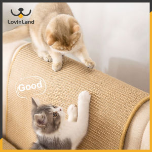 Lovinland mèo cưng scratcher sisal tấm bảng Kitten Scratch cho làm sắc nét móng tay scraper mèo Cây cột cho mèo cào sofa bảo vệ thảm vỏ bọc đồ nội thất