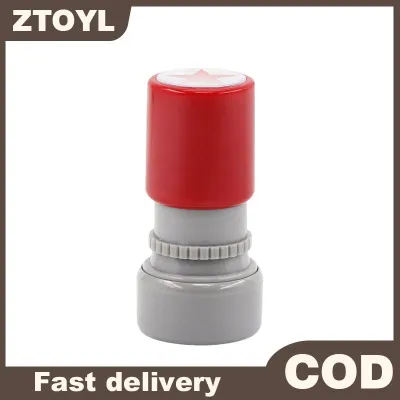 ZTOYL แสตมป์ดาวห้าแฉกสีแดงสำหรับครูโรงเรียนใช้ในครอบครัวกระตุ้นให้เด็กสอนแสตมป์รางวัลหมึกอัตโนมัติ