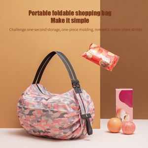 Patented Product Portable Foldable Shopping Bag Eco-Friendly Washable Reusable