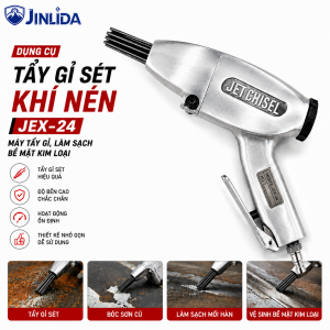 [JINLIDA] Dụng Cụ Tẩy Gỉ Sét Khí Nén JEX-24 – Máy Tẩy Gỉ Làm Sạch Bề Mặt Kim Loại