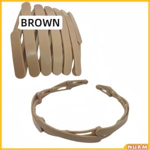 Nurm 1Pc Retractable Headband Portable Hairband Female Summer Invisible Hairband