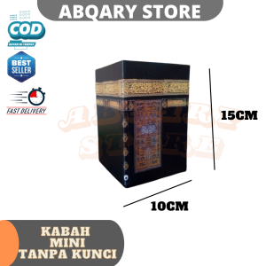Celengan Miniatur Kabah Target pakai kunci/oleh oleh haji /umrah