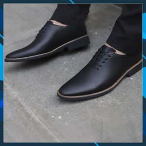 Giày tây nam đẹp da chuẩn 100%Da Bò-Dây Buộc mã CS03