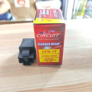 Circuit CFR-1T Flasher Relay 3-Pin 12V for Toyota Tamaraw FX / Corolla / Previa (OEM 81980-12070)