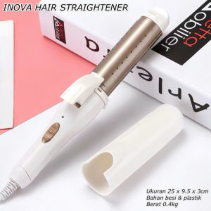 INOVA HAIR STRAIGHTENER FREE BUBBLE || CATOKAN RAMBUT CURLY 2 IN 1 || CATOKAN LURUS DAN KERITING