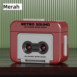 Gantungan Kunci Rekaman Suara Retro/ Mini Voice Recorder Keychain/Hadiah Unik Lebaran/Ulang Tahun