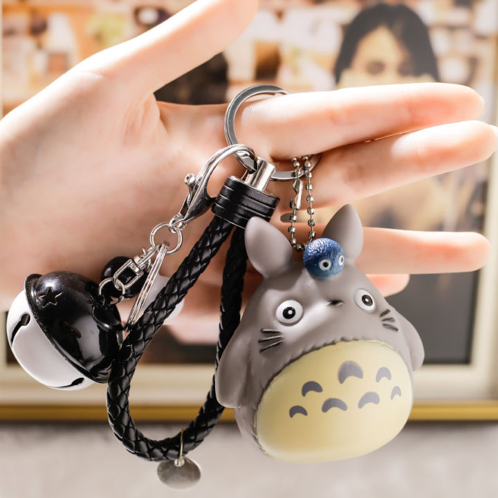 Cute Cartoon Totoro Keychain Enamel Keychain Women's Bag Pendant Gift ...