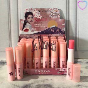 [PER PCS] Sasimi LipBalm Lip Magic Pink Color Change Super Soft / Grosir Kosmetik