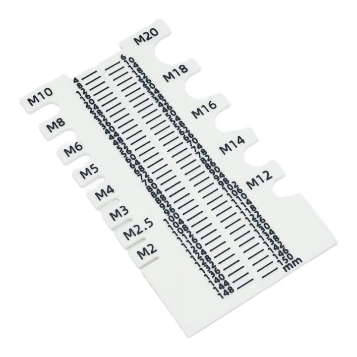 BEGS 3D Printed Screw Ruler Measuring Length and Diameter with High ...