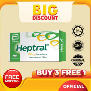 【Limited-time offer】Abbott Heptral 500mg 2x10s Liver Protection
