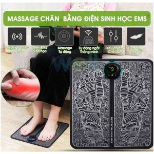 Sáu chế độ chân mát-xa chân mát-xa chân lưu thông máu chân chân chân máy EMS mát-xa pad