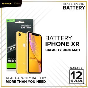 Hippo Baterai IPhone XR Original Cell Battery Batere Premium Garansi Resmi