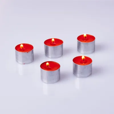 Sing Kong Whee Tealight Candle - Red - 4 Hours - 100Pcs