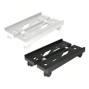 CPU Stand Flexible Computer Chassis Stand with Ventilated Base and Simple Assembly PC Tower Stand Organization