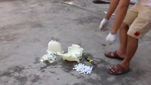 Flower Pot Mold Homemade Special Cement Bonsai Gardening Green Plant Pot Grinding Tool Elephant Fish Animal Succulent Pot Model