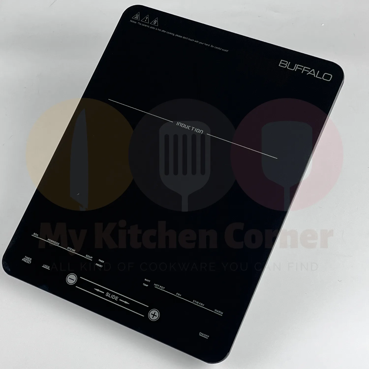 BUFFALO Induction Cooker LED Touch Screen Waterproof Hotpot KW83