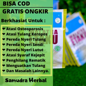 Obat Nyeri Tulang Susu Kambing Bubuk Untuk Meredakan Rasa Sakit Pada Tulang Lutut Kaki Tangan Pungunggung Sakit Pinggang Vitamin Buat Nyeri Sendi Dan Pegal Linu Tulang Keropos Pada Orang Tua Lansia - Susu Etaku Isi 10 Sachet