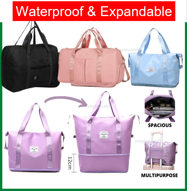 Travel Bag Duffel Gym Bag extendable Hand Carry foldable 旅行包 Sports ...