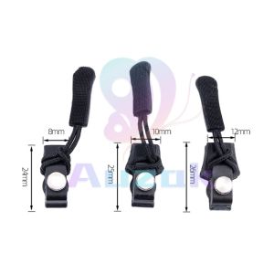 AUK. Zipper Head Zipper Repairer for Bags Coats Clothes Shoes Replacement Zipper Pendant Head