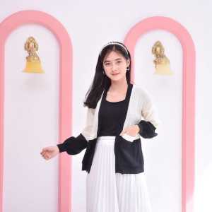 MANDA CARDY OUTER / CARDIGAN RAJUT WANITA TERBARU KEKINIAN / ATASAN WANITA KOREAN STYLE