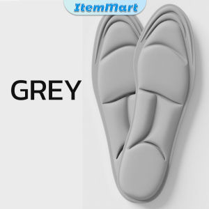 ItemMart 5D Memory Foam Orthopedic Sports Insoles for Women Shoes Flat Feet Arch Support Massage