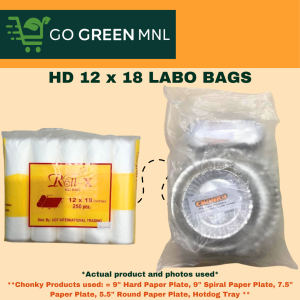 250 pcs All-Purpose 12"x 18" / Multi-Purpose Packing Bag 12" x 18" (Ulam Bag / Barya Bag/ Take out Bag / etc. )