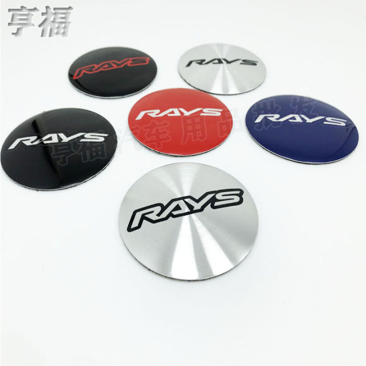 Modified RAYS hub cover labeling hub 45mm50mm wheel labeling hub ...