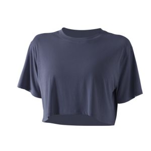 SEJUE4373 Loose Fit Yoga Sports Tops T-shirts Short-Sleeved Fitness Clothes Womens Fitness Breathable Exercise Crop Top Female/Women