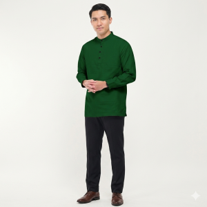 TRENDING VIRAL EXCLUSIVE MEN WEAR KURTA MODEREN LONG SLEEVES BAND COLLAR STYLISH DESING ADULT SHIRT