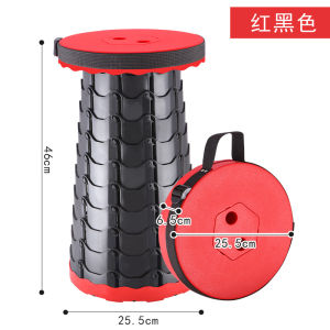 Hot Custom Design Logo Printed outdoor portable plastic folding retractable beach stool-