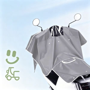 Waterproof Motor Handle Rain Cover Fit Most Reflective Scooter Dash Cover Oxford Clear Window