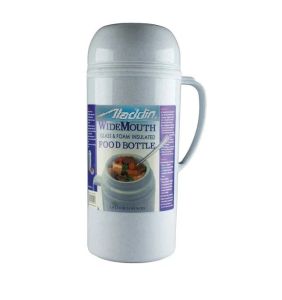 Bình giữ nhiệt thực phẩm miệng rộng Aladdin WIDEMOUTH GLASS & FOAM INSULATED FOOD BOTTLE 34 ounces 1L của Mỹ