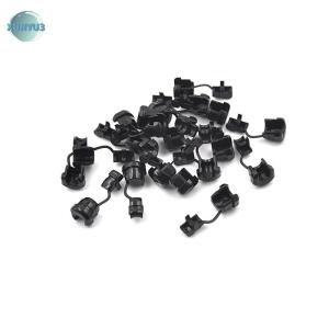 XUNYU3 20 chiếc ống lót giảm căng thẳng 6n-4 SJT 18AWG t = 0.5 ~ 1.6mm Nylon 66 màu đen