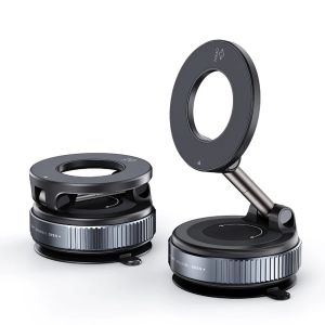 【NEW】Giá đỡ điện thoại ô tô Kaston - K007 - Từ tính hút chân không - Xoay 360° gấp gọn - Sử dụng đa năng