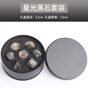 Xúc Xắc Nhóm Chạy Màu 20 Mặt dnd Đồ Chơi Cỡ Lớn Cthulhu coc Số Pha Lê Mười Mặt Sáu Mặt