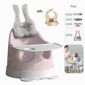 Baby Feeding Booster Seat 6-In-1 Baby Chair Baby Removable Tray With Wheels