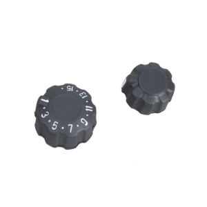 1 Pair Volumes Channel Selection Knobs Suitable For PD530 PD560 PD580 PD700 PD780G Radios Communication Parts