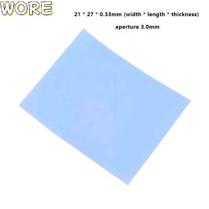 WORE 100PCS TO-220 Insulation Pads Heatsink Thermal Pad Soft Silicone Sheet Insulation Cloth
