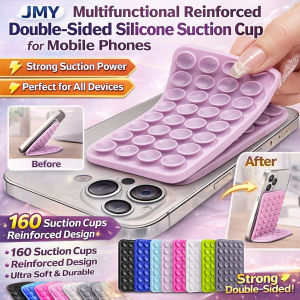 ⚡Ready Stock⚡ 【Phone Silicone Suction Cup】 Multi-Function Double-Sided Enhanced Design Durable Silicone Material Great for Phones Home Use Compact Size Easy Installation ✅️Best Value✅️