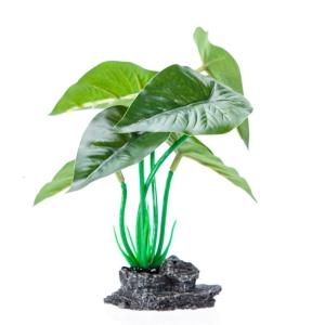 Hồ cá cảnh quan lotuses bức tượng nhựa hồ cá trang trí thủ công mỹ nghệ Terrarium môi trường sống đồ trang trí đạo cụ chụp ảnh