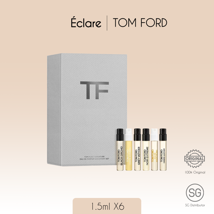 Tom Ford Fragrance Sampler Set X6 Lazada Singapore