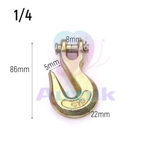 A.U. 1Pc Alloy Steel Lifting Cargo Snap Hook G70 Level