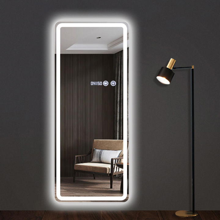 mirror whole body wall smart living room bedroom fitting mirror
