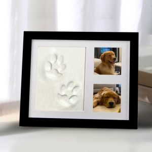 Bingkai Foto Newborn 3D Dengan Tanah Liat Untuk Cetakan Tangan Dan Kaki Bayi Baru Lahir Souvenir Pigura Foto
