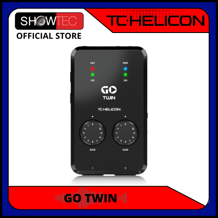 TC-Helicon GO SOLO Audio/MIDI Interface for Mobile Devices（並行輸入品） TC-Helicon GO SOLO Audio⁄MIDI Interface for Mobile Devices