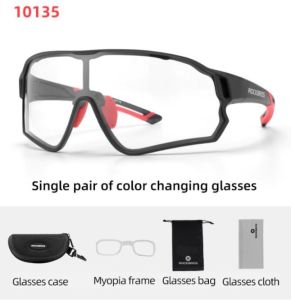 Kacamata Sepeda Gowes Rockbros 10135 Photocromic Full Frame