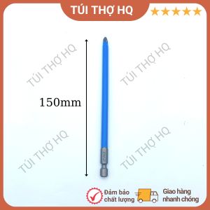Mũi vít PH2 25/50/65/90/150mm chống trơn trượt từ tính chuôi lục giác 635mm đầu chữ thập - Túi Thợ HQ