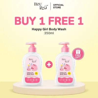 [Buy 1 Free 1] BZU BZU Happy Girl Body Wash (350ml)