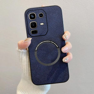 Promo Case Magnetic Infinix Note 50S 5G Softcase Luxury Leather Magsafe